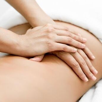 massage voor osteochondrose van de lumbale wervelkolom